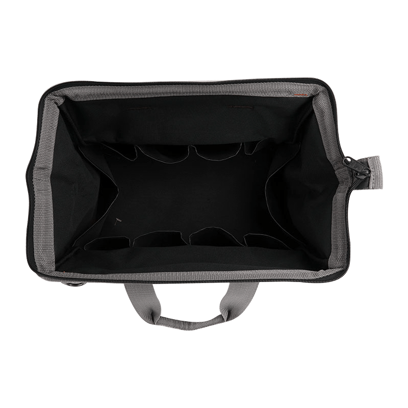 300 series 14'Orange Gray large mouth toolbag Garden tool bag with shoulder strip JKB-222B 14