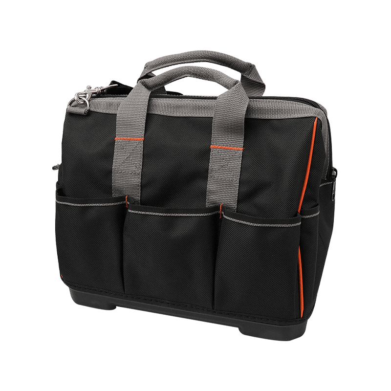 14' GATE/WIDE MOUTH TOOL BAG WITH WATER PROOF PP HARD BOTTOM JKB-753B19-14