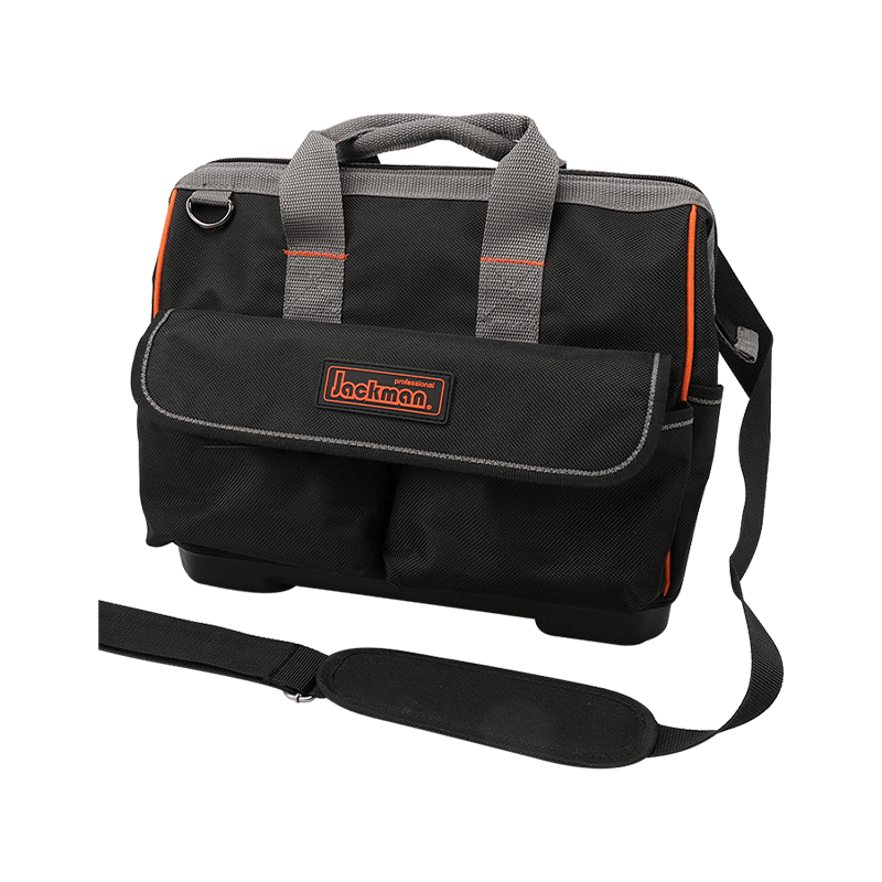 14' GATE/WIDE MOUTH TOOL BAG WITH WATER PROOF PP HARD BOTTOM JKB-753B19-14