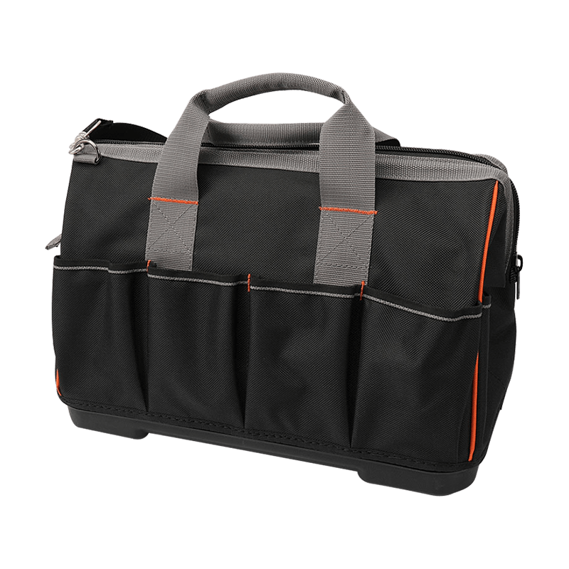 18' GATE/WIDE MOUTH TOOL BAG WITH WATER PROOF PP HARD BOTTOM JKB-753B19-18