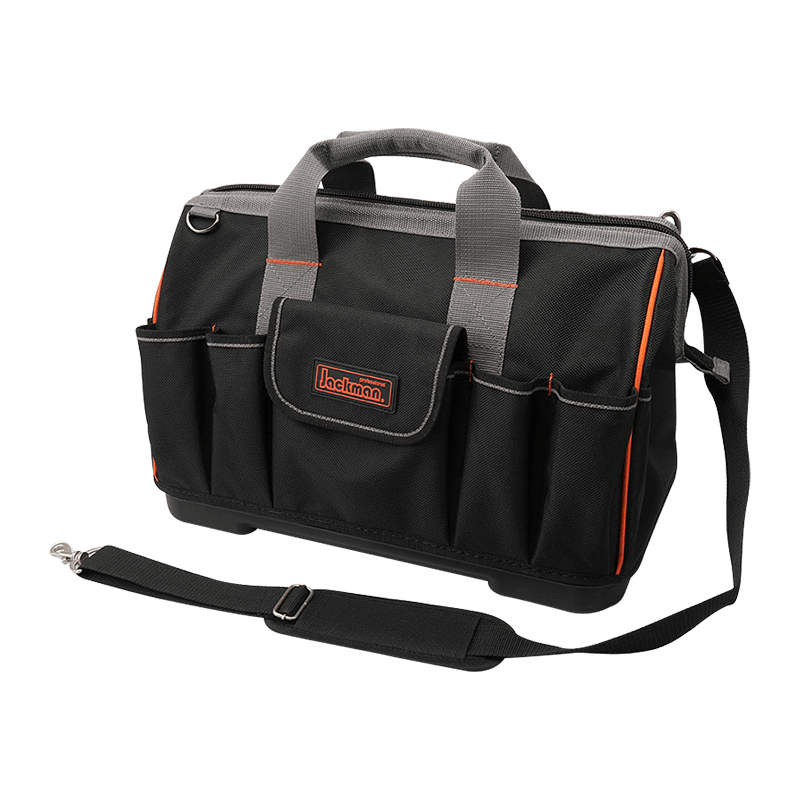 18' GATE/WIDE MOUTH TOOL BAG WITH WATER PROOF PP HARD BOTTOM JKB-753B19-18