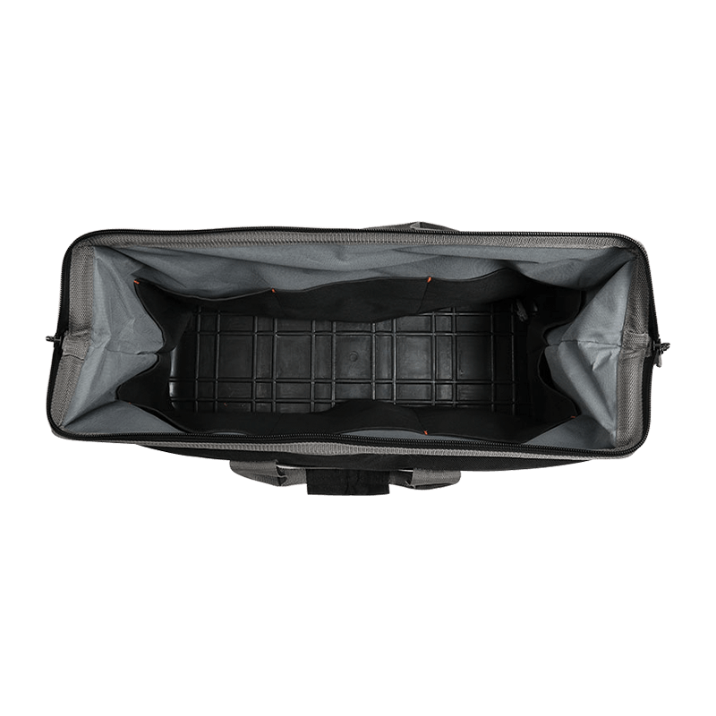 24' 17 POCKETS GATE/WIDE MOUTH TOOL BAG WITH HEAVY DUTY WATER PROOF PVC BOTTOM JKB-22413-24