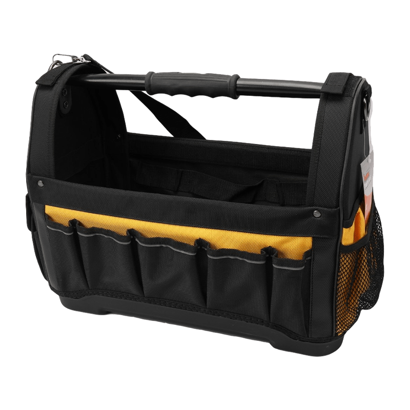 18'HIGH END OPEN TOOL BAG WITH HARD BOTTOM JKB-04018-18