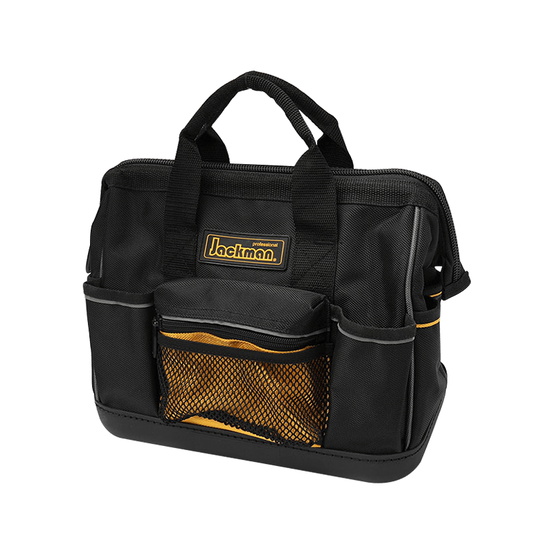 12' 21POCKETS HIGH END WIDE MOUTH TOOL BAG WITH PP BOTTOM  JKB-86018-12