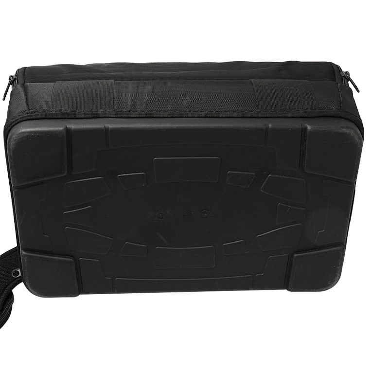  18' BOTH SIDE OPEN TOOL BAG WITH ROTATABLE STEEL BAR HANDLE WITH HARD BOTTOM JKB-86915