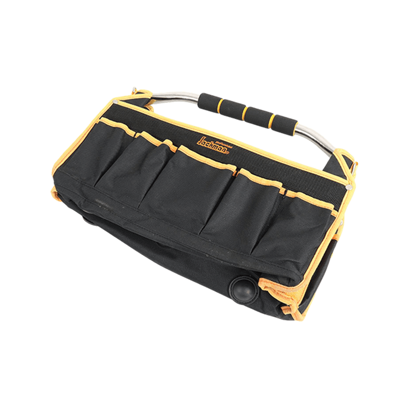 FOLDABLE STEEL BAR HANDLE TOOL TOTE 17'  JKB-295