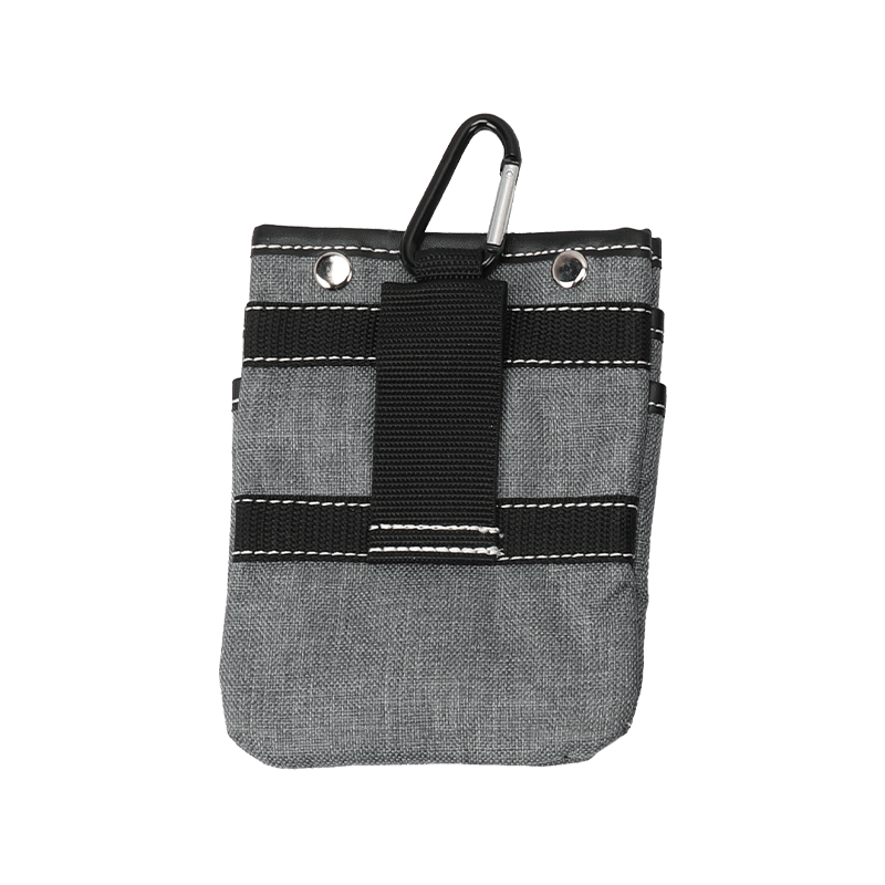 Gray multi-purpose small belt pouch JKB-108118GR