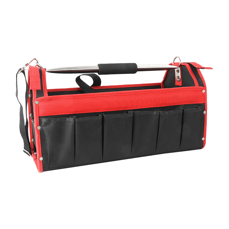 20'44-purpose open tool tote with SS tube handle JKB-243A-20