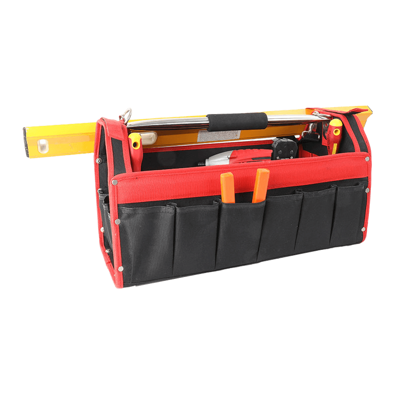 20'44-purpose open tool tote with SS tube handle JKB-243A-20