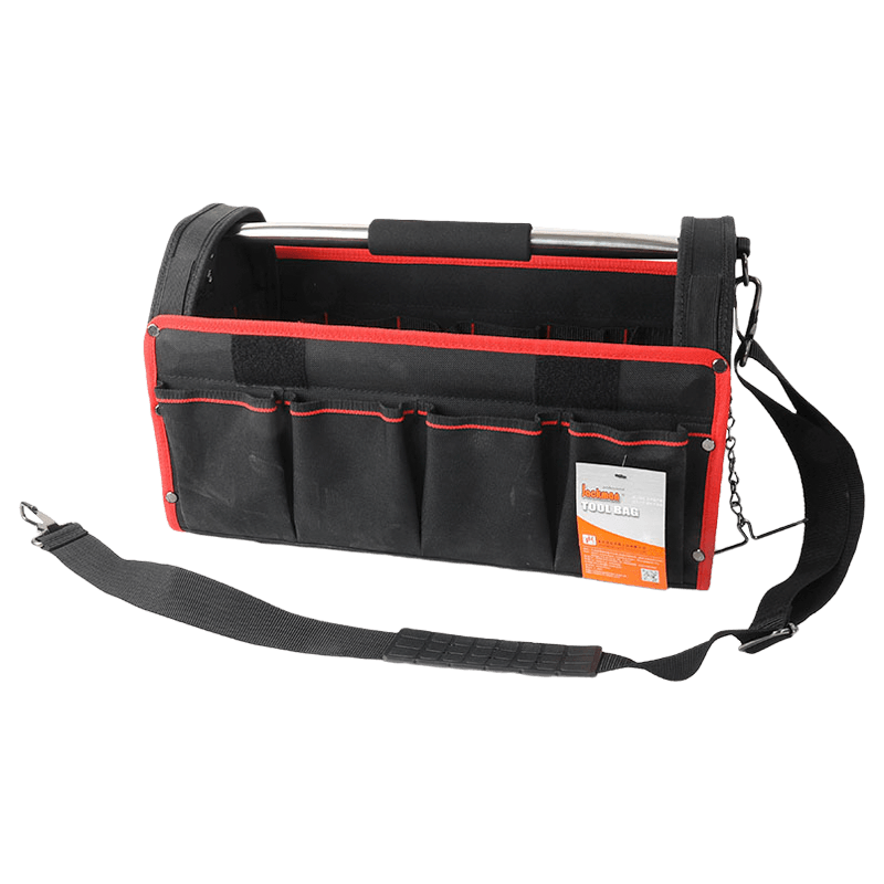 17“ OPEN TOTE BAG,TOOLBAG TOOL ORIGINZER WITH COVER  JKB-243M-17