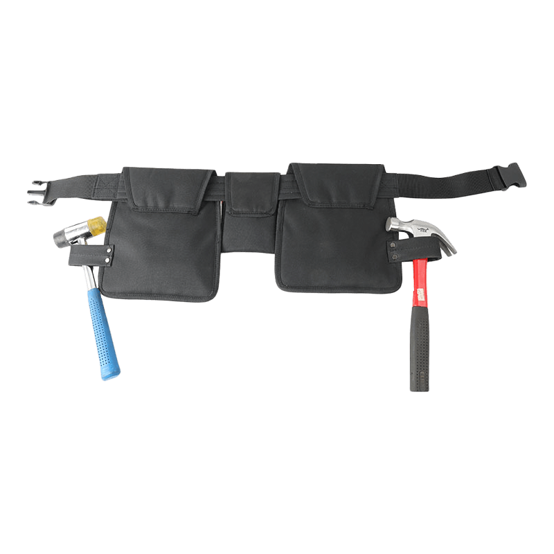 3 POUCHES TOOL BELT WITH 2 HAMMER HOLDER JKB-348