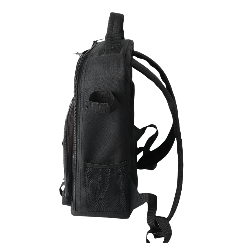 11 pockets multi- purpose backpack with reflect strip , built-in removable  tool panel JKB-65021