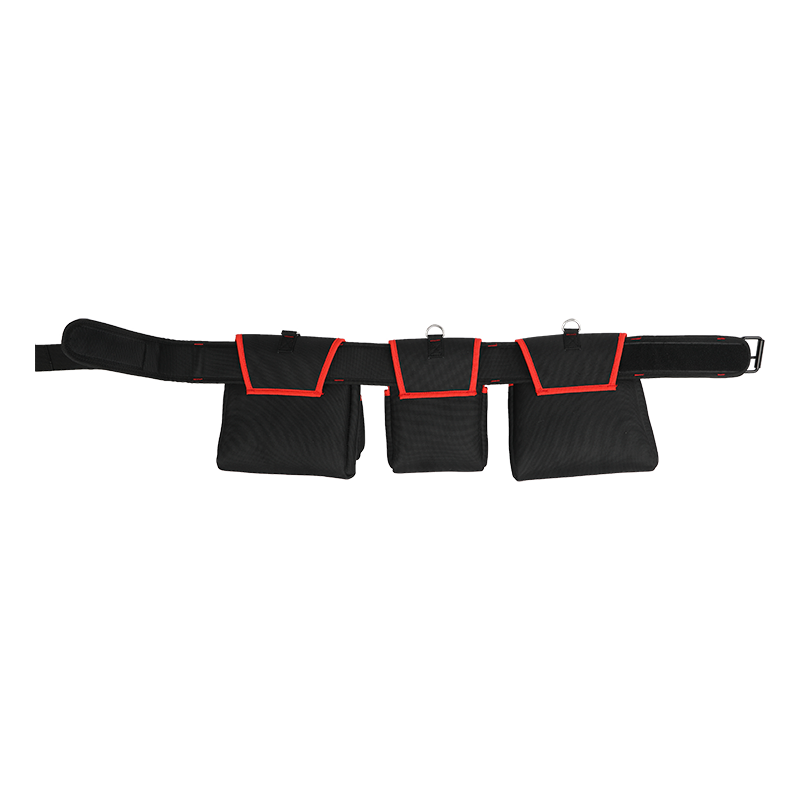 TRIPLEX POUCHES TOOL BELT WITH WAIST SUPPORT AND CUSHION JKB-32319