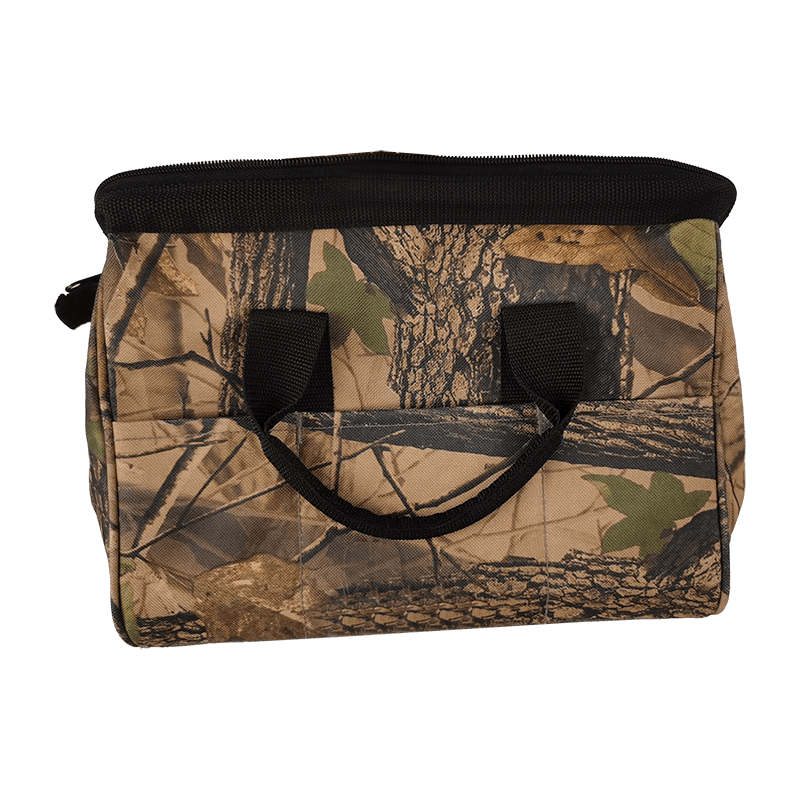 13' 21 pockets classic gate mouth tool bag camo JKB-01016-CA