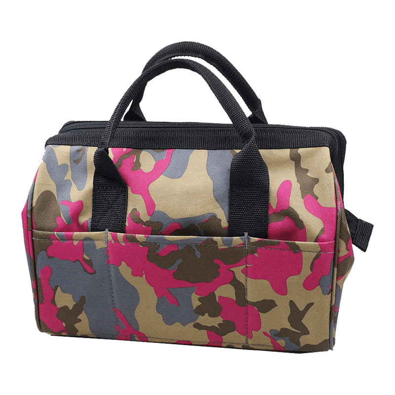 13' 21 pockets classic gate mouth tool bag camo JKB-01016-CA