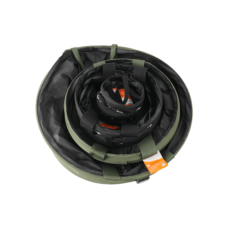 15cm Collapsible spring tool bucket camo JKB-22016-CA 15MM