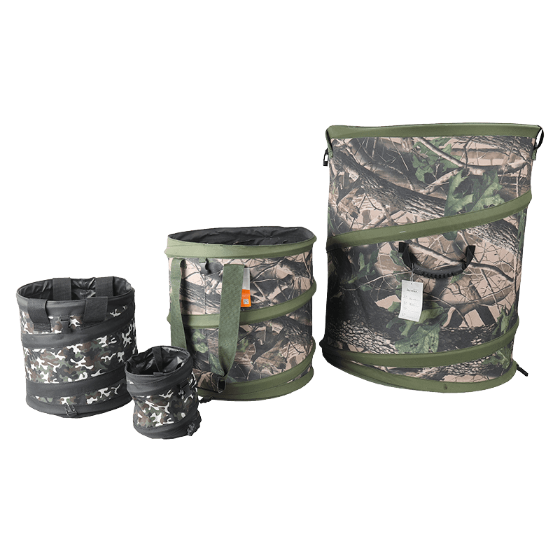 30cm Collapsible spring tool bucket, camo JKB-22016-CA 30MM