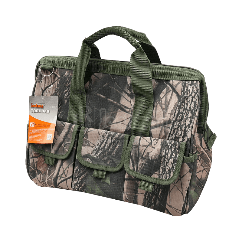 15'18 pockets gate mouth tool bag camo JKB-222B16-CA