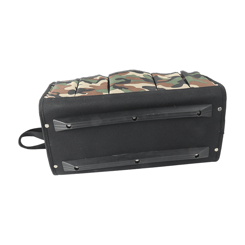 17'36-purpose open tool tote camo  with SS tube handle JKB-24317B-CA