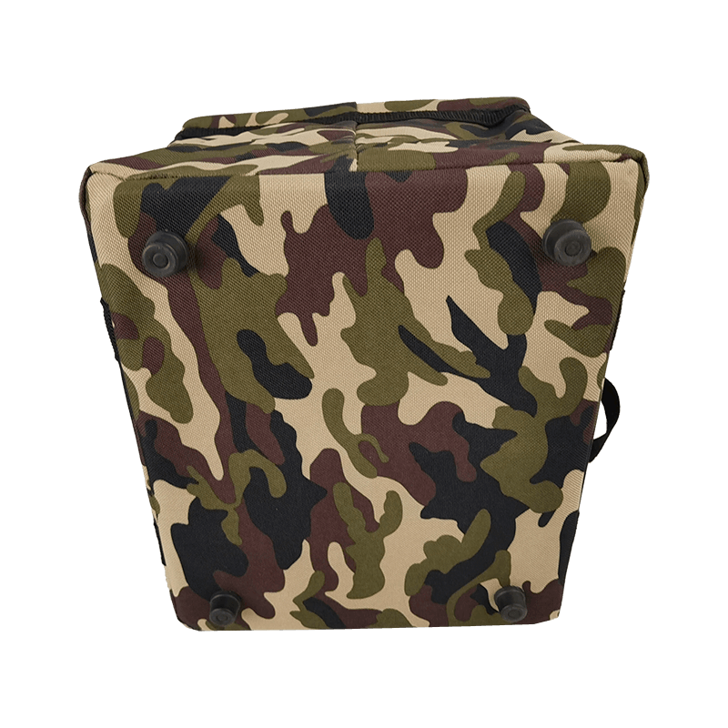 18cm Foldable  rectangular tool tote, camo,  JKB-702-2-CA