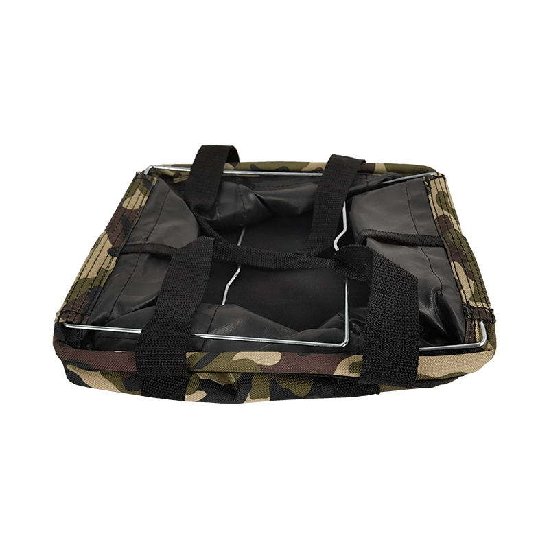 18cm Foldable  rectangular tool tote, camo,  JKB-702-2-CA