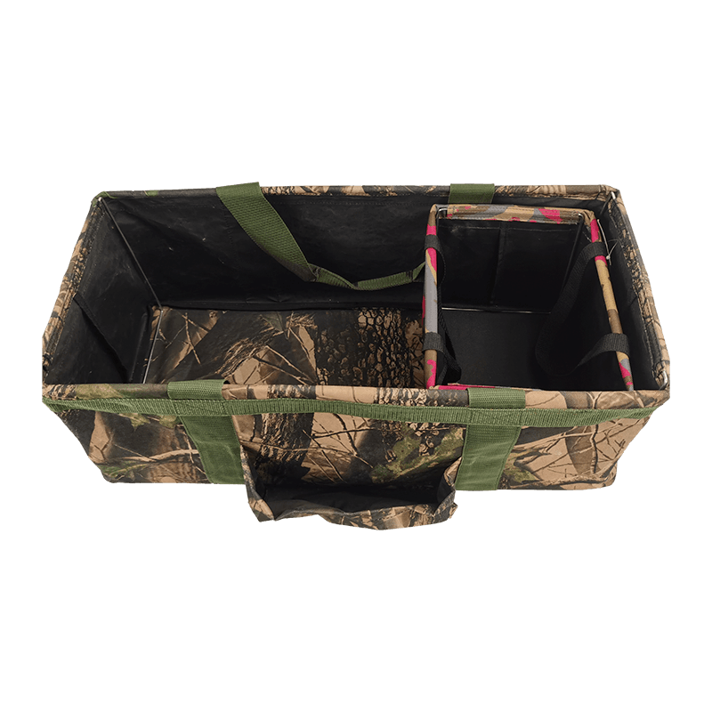 25cm Foldable  rectangular tool tote, camo, JKB-702-3-CA