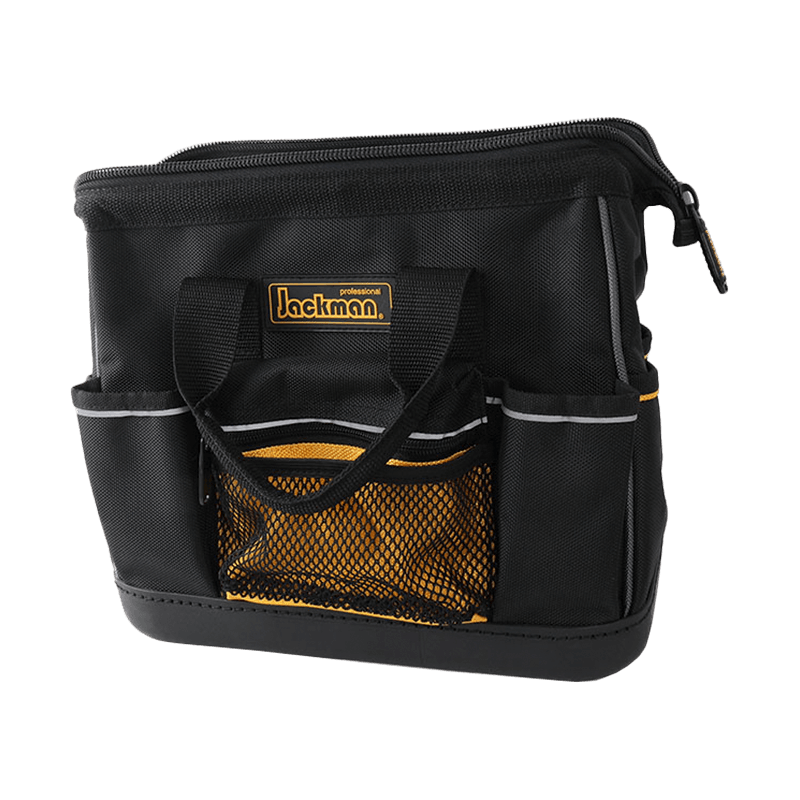 12' 21POCKETS HIGH END WIDE MOUTH TOOL BAG WITH PP BOTTOM  JKB-86018-12