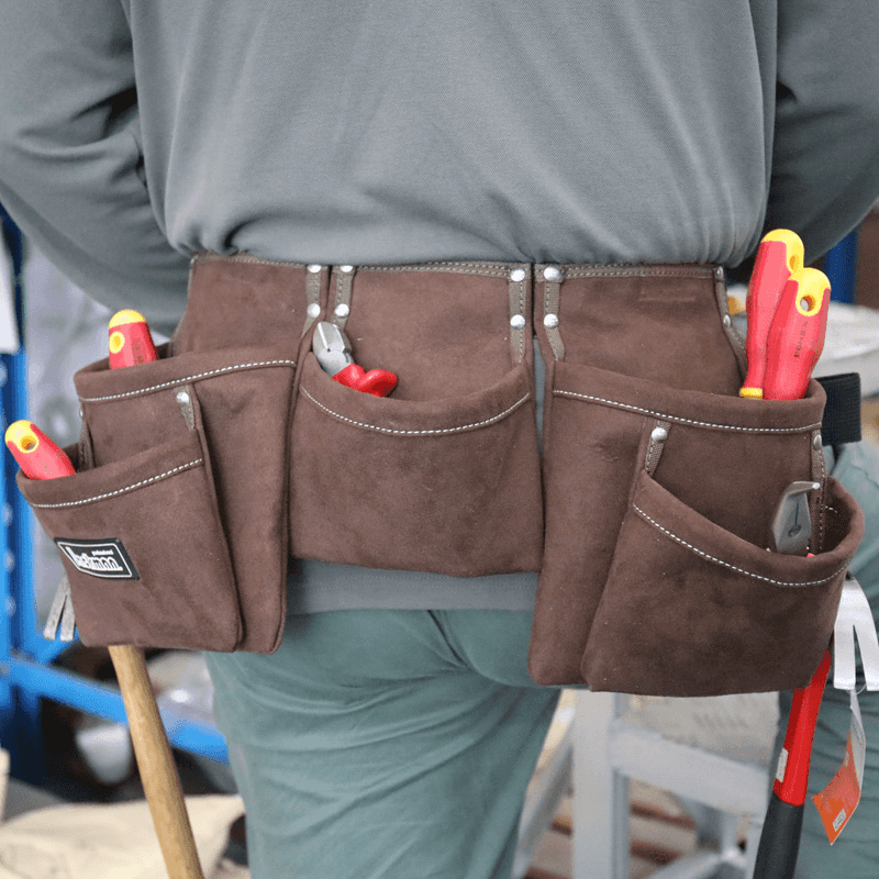 CARPENTER'S  TRIPLE POUCHES WAIST BELT JKB-343V13