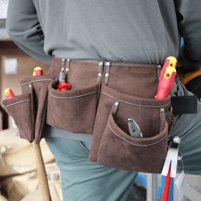 CARPENTER'S  TRIPLE POUCHES WAIST BELT JKB-343V13