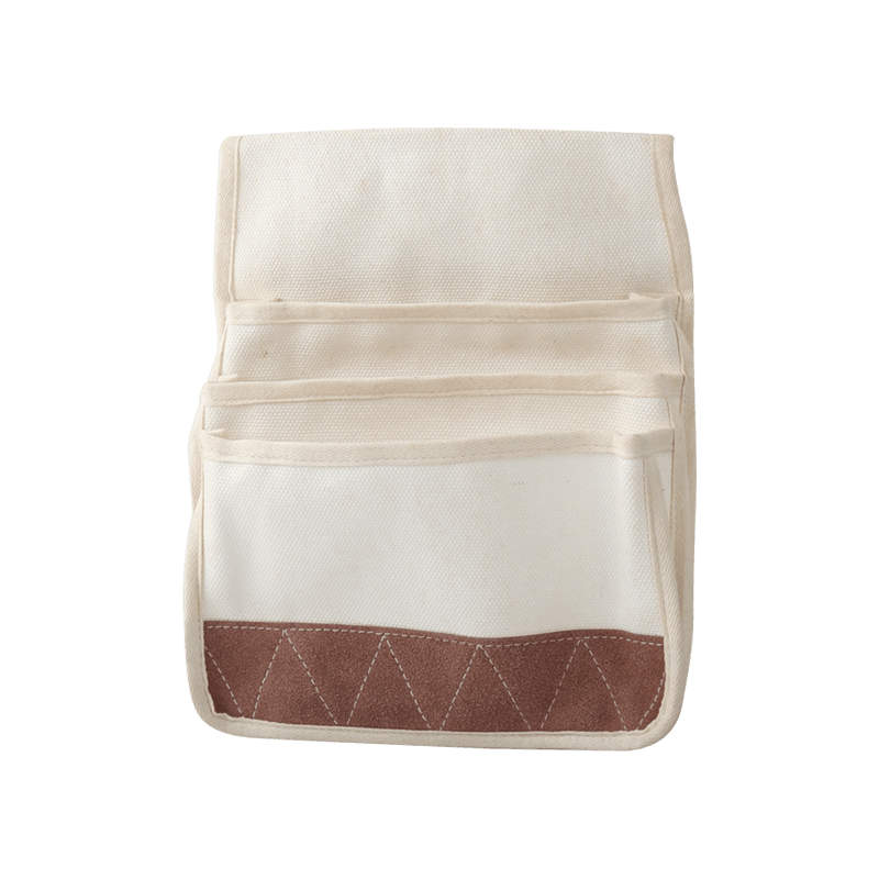 WHITE CANVAS 3 STAGE MULTI-PURPOSE WAIST POUCH JKB-370C13