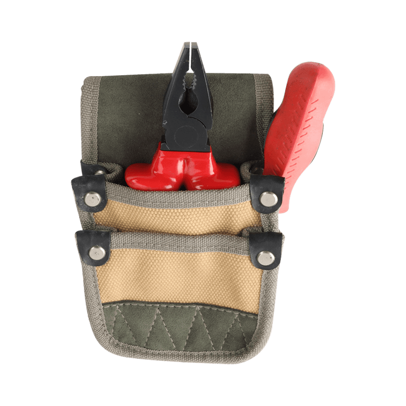 HEAVY CANVAS 6 POCKETS MULTI-PURPOSE MINI TOOL POUCH JKB-480S13