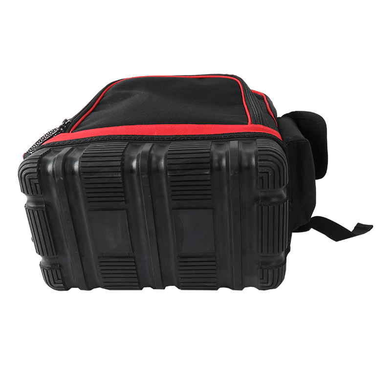 12' Heavy  duty hard bottom tool bag pack with built-in removable 4 tool panel JKB-65920