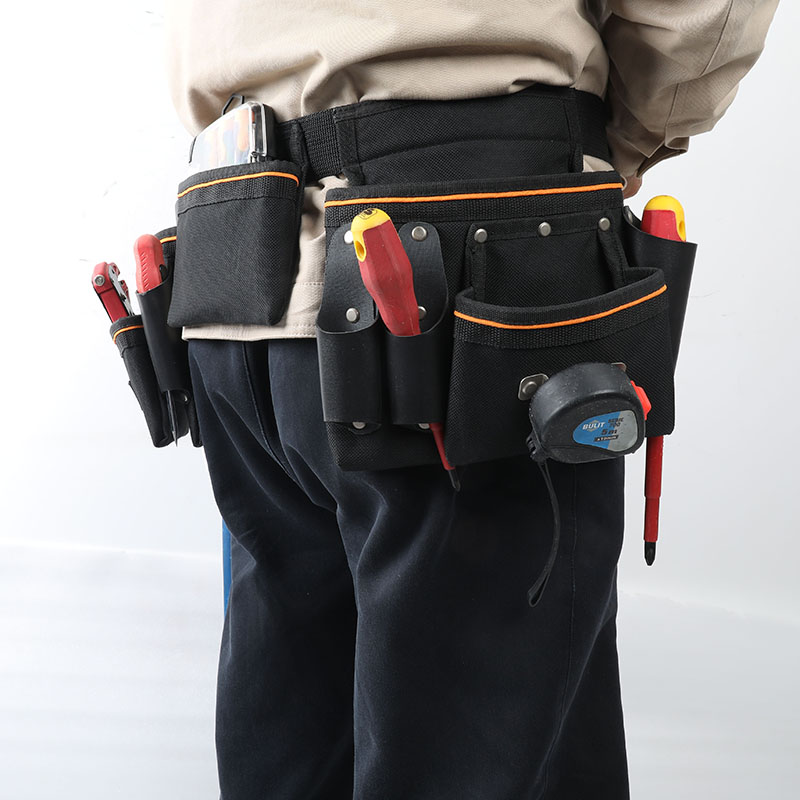 3-POUCHES TOOL BELT WITH HAMMER LOOP  JKB-340614